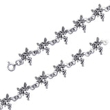 Rejoice and dance with the fairy ~ fine Sterling Silver Jewelry Bracelet TBG447 - Jewelry