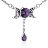 Blue Moon Sterling Silver Necklace TN258