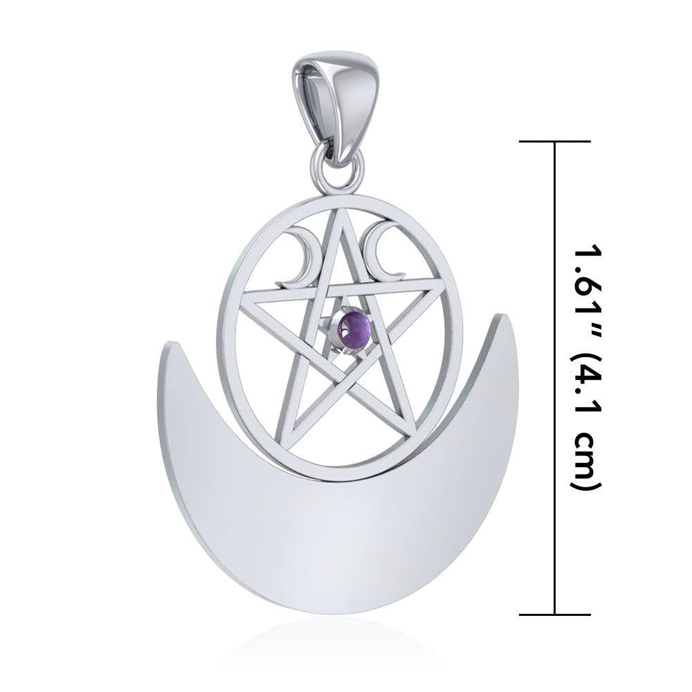 Silver The Star Pendant TP3235 - Jewelry