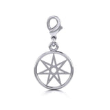 Elven  Pentacle Clip Charm TWC012