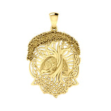 Embrace the Eternal Symbolism: Tree of Life Creation Solid Gold Jewelry Pendant - GPD974 | Connect with the Sacred Essence of Life