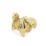 Dragon Wrap Solid 14 Gold Ring GTR1504