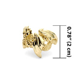 Dragon Wrap Solid 14 Gold Ring GTR1504