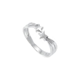 Shooting stars Sterling Silver Ring JR102