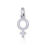 Female Symbol Silver Charm TC072 - Jewelry