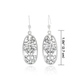 Tree of Life Sterling Silver Earrings TE2795