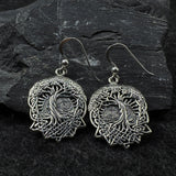 Get the look of extraordinary ~ Tree of Life Sterling Silver Earrings TER1367