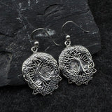 Get the look of extraordinary ~ Tree of Life Sterling Silver Earrings TER1367