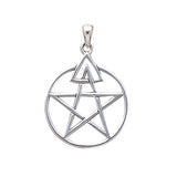 The Third Degree Pentacle Silver Pendant TP3113