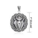 Nile River Goddess Sterling Silver Pendant TP354