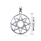 Eight Pointed Star Pendant TP472 - Jewelry