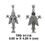 Oberon Zell Goddess Lillith Silver Pendant TPD1118