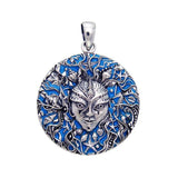 Mari the Sea Goddess Sterling Silver Pendant by Oberon Zell TPD1583