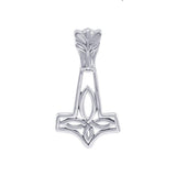 Thor’s Hammer, a powerful amulet ~ Sterling Silver Pendant TPD1652