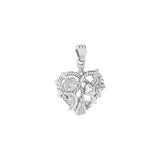 Cast your Cimaruta Witch Sterling Silver Jewelry Charm Pendant