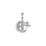 There s Magick Behind the Sterling Silver Jewelry Cimaruta Witch Charm Pendant