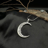 Moon Vines Silver Pendant TPD3347