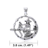 Witchy Sterling Silver Pendant TPD4245