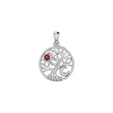 A beautiful surprise in the Tree of Life ~ Sterling Silver Pendant TPD4292