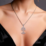 Celtic Tree of Life Irish Cross Silver Pendant TPD6123
