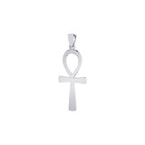 Medium size 50 mm. Ankh Sterling Silver Pendant TPD6317