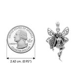 Fairy Sterling Silver Pendant TPD6323