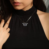 Peter Stone Identity Butterfly Sterling Silver Pendant with Gemstone TPD6428