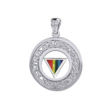 Celtic Knot LGBTQ Pride Pendant TPD729