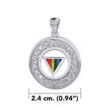 Celtic Knot LGBTQ Pride Pendant TPD729