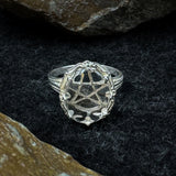 Silver Pentacle Ring TR3765