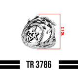 Silver  Pentacle Ring TR3786