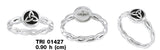 Trinity Knot Sterling Silver Ring TRI1427