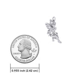 Enchanted Fairy Solid White Gold Charm WCM637