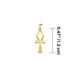 Egyptian Ankh Solid Gold Pendant GPD5504
