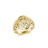 Tree of Life Solid Gold Ring GTR3688 - Jewelry