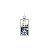 Leo Silver and Gold Charm MCM299 - Jewelry