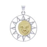 Sun Moon Pendant MPD967 - Jewelry