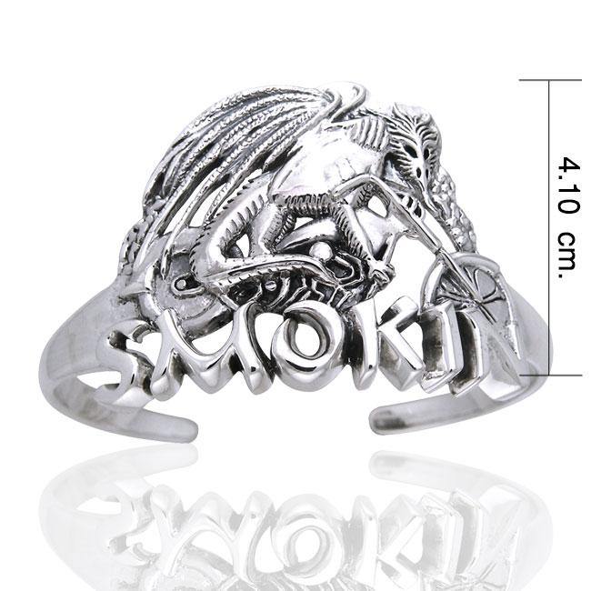Dragon Motorcycle Cuff Bracelet TBA008 - Jewelry