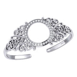 Treasured Memories are Kept in BreeZee Antique Design Silver Bangle TBA136