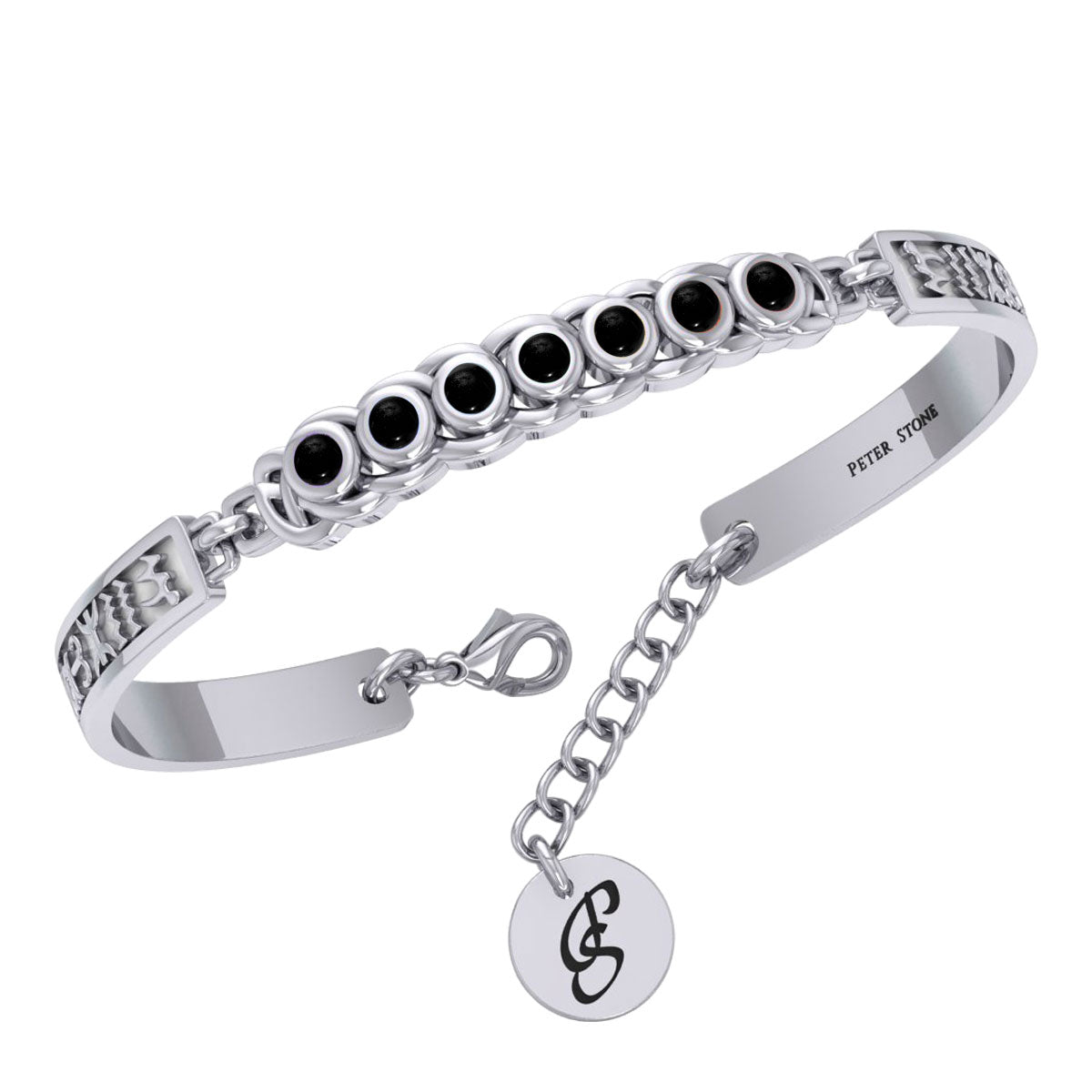ceres zodiac black cord bracelet • customized astrology gift • EFYTAL -  EFYTAL Jewelry