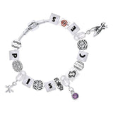 Pisces Astrology Bead Bracelet TBL315 - Jewelry