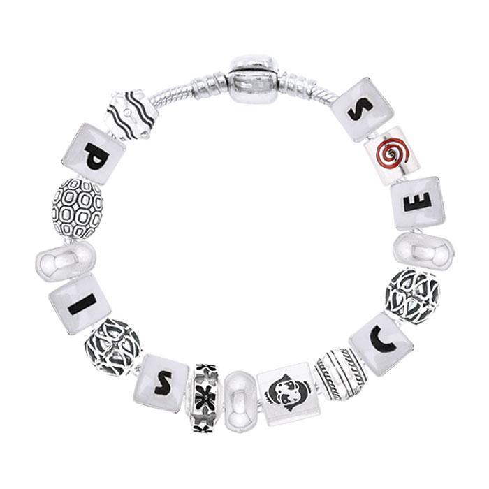 Pisces Astrology Bead Bracelet TBL327 - Jewelry