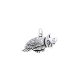 Silver Owl Charm TCM085