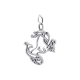 Capricorn Zodiac Silver Charm TCM494 - Jewelry