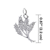 Virgo Zodiac Silver Charm by Amy Zerner TCM502 - Jewelry