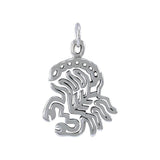 Scorpio Zodiac Silver Charm by Amy Zerner TCM504 - Jewelry