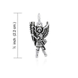 Archangel Michael Silver Charm  TCM531 - Jewelry