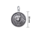 Wonderful Wolf Sterling Silver Charm TCM675 - Jewelry