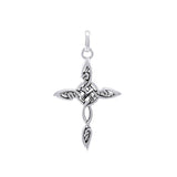 Fantastic Celtic Cross Silver Charm TCM678 - Jewelry