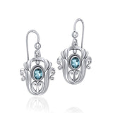 Tulip Gemstone Earrings TE595 - Jewelry
